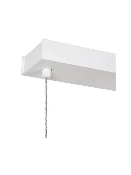 Lucide Lightning Pendant Light White