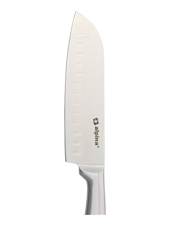 Alpina Appliances Cuțit Santoku din Oțel Inoxidabil 31.5cm