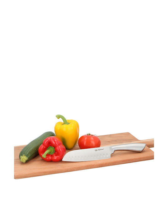 Alpina Appliances Cuțit Santoku din Oțel Inoxidabil 31.5cm