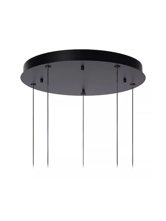 Lucide Lightning Κρεμαστό Φωτιστικό Μελί LED με Θερμό Λευκό Φως 48x48εκ.
