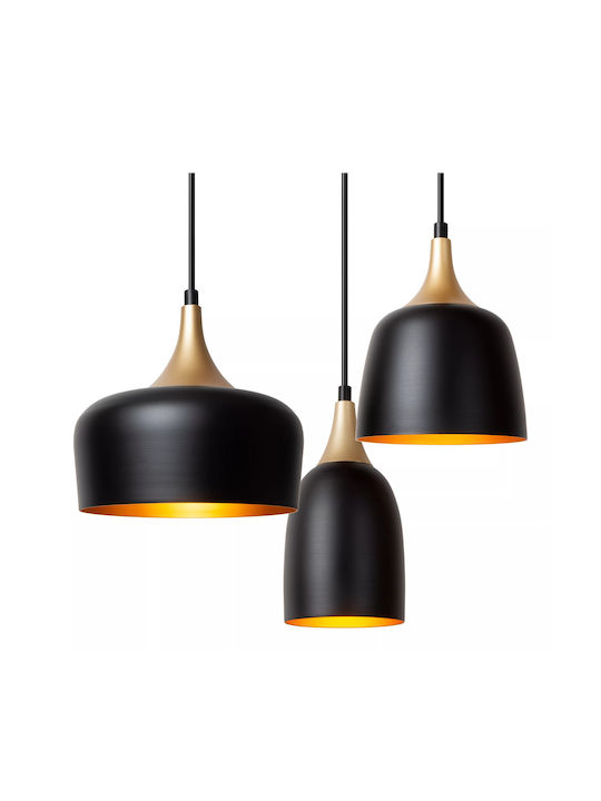 Lucide Lightning Κρεμαστό Φωτιστικό Μαύρο