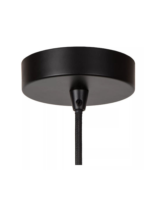 Lucide Lightning Pendant Light White with Socket E27 40x40cm
