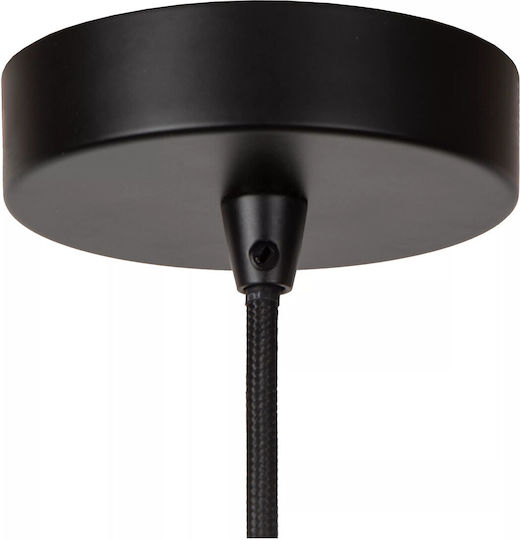 Lucide Lightning Κρεμαστό Φωτιστικό Λευκό με Ντουί E27 40x40εκ.