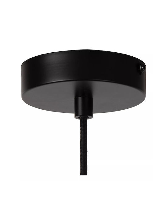 Lucide Lightning Κρεμαστό Φωτιστικό Μαύρο με Ντουί E27 30x163εκ.