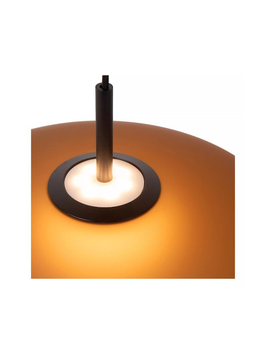 Lucide Lightning Pendant Light Honey 40x40cm