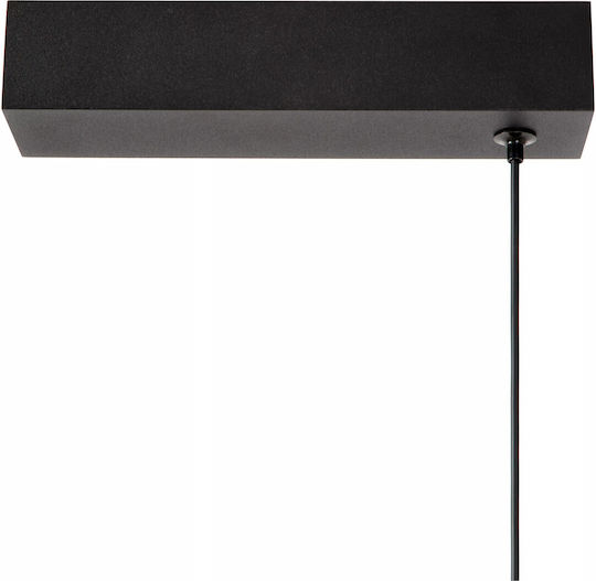 Lucide Lightning Braga Κρεμαστό Φωτιστικό Καφέ LED με Ρυθμιζόμενο Λευκό Φως