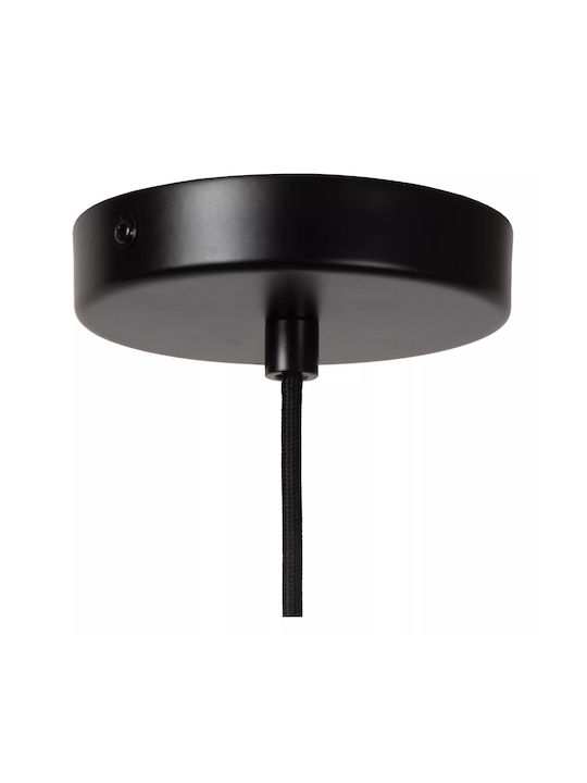 Lucide Lightning Rollo Pendant Light Orange with Socket E27 40x40x150cm