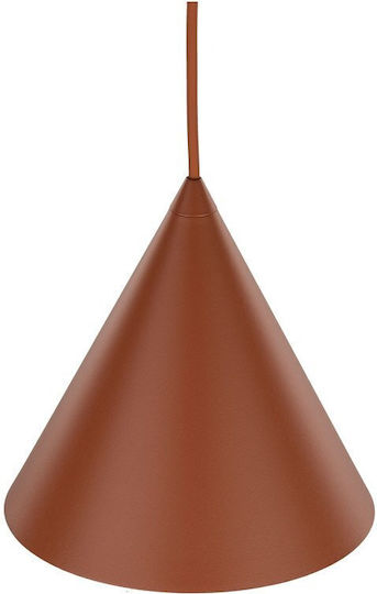 TK Lighting Κρεμαστό Φωτιστικό Λευκό με Ντουί E27 19εκ.