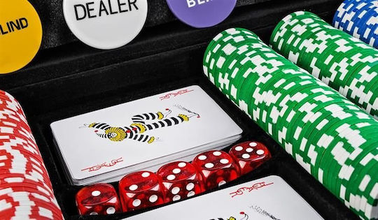 Σετ 500 Μάρκες Poker 13gr σε Βαλίτσα