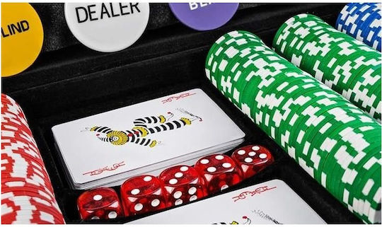 Set 500 Poker Chips 13gr in Suitcase