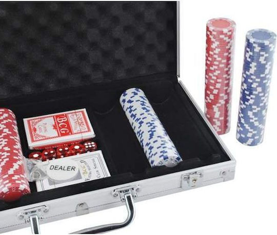Set 300 Fise de Poker in Valiza