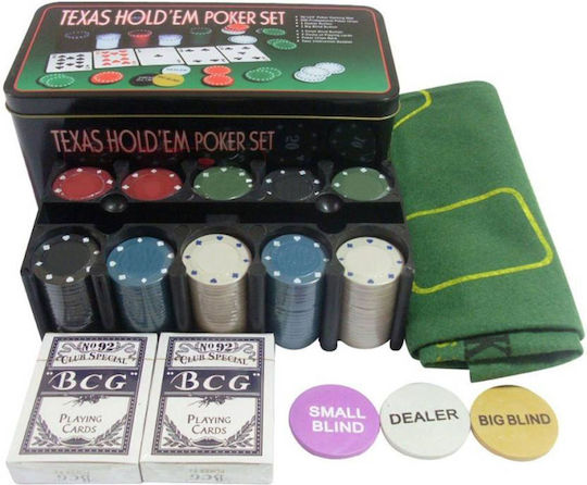 Set Poker Texas Hold'em 200 Jetoane Gravate