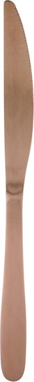 Bakaji 16-Piece Stainless Steel 18/10 Copper Cutlery Set