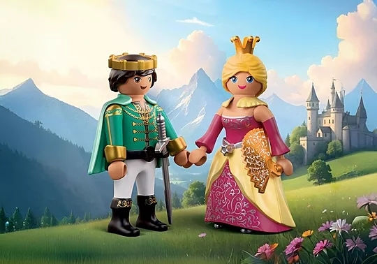 Playmobil Duo Pack King & Queen for 4-10 years old
