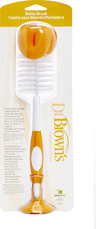 Dr. Brown's Cleaning Brush for Baby Bottles Orange 1pcs