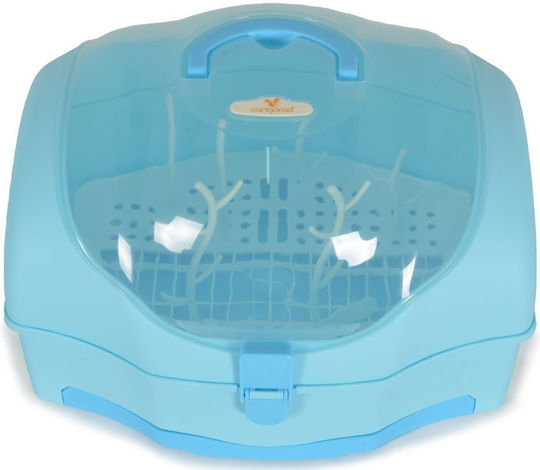 Cangaroo Drying Rack for Baby Bottles Light Blueς 1pcs