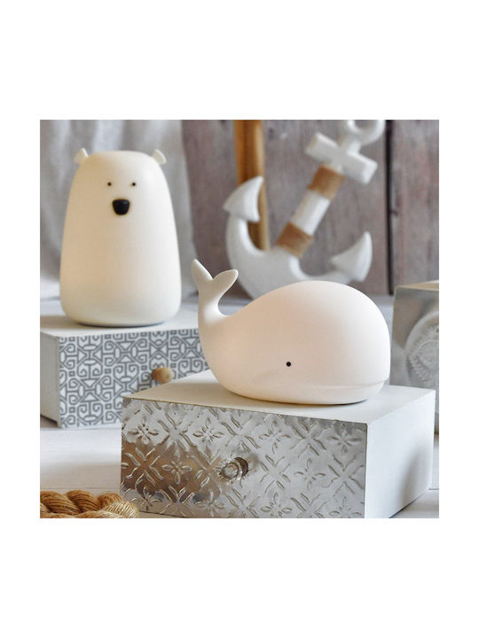 Rabbit & Friends Kids Decorative Lamp White 3εκ.