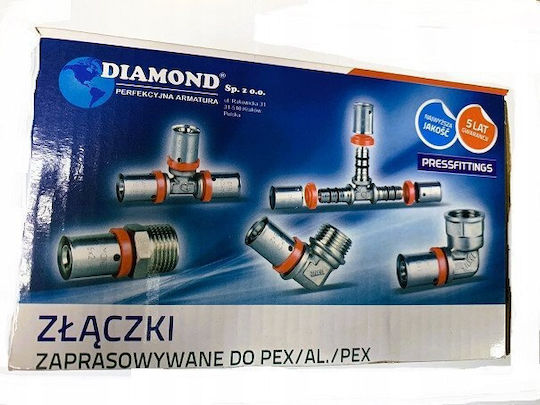 Diamond Feminin Conexiune Țeavă din Alamă 50.8mm