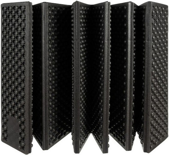 Spumant Single Substrat Camping 180x60cm Grosime 1cm în culoarea Negru