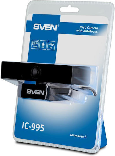 Sven IC-995 Web Camera Full HD 1080p με Autofocus SV-021092