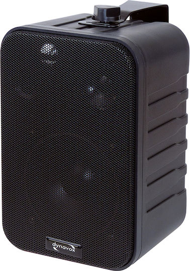 Dynavox Mini Box LS-5L3 Επιτοίχια Ηχεία 60W (Ζεύγος) 12x13.8x20.5εκ. Μαύρα 201873