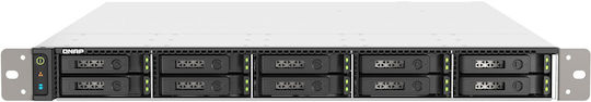 QNap TS-h1090FU NAS Rack cu 10 sloturi pentru SSD și 2 porturi Ethernet