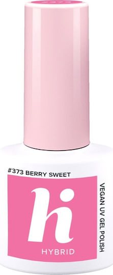 Hi Hybrid Glossy Βερνίκι Νυχιών Μακράς Διαρκείας 373 Berry Sweet 5ml
