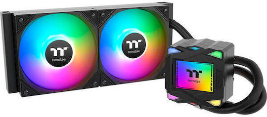 Thermaltake LA240 ARGB Υδρόψυξη AIO CPU με 2 Ανεμιστήρες 120mm