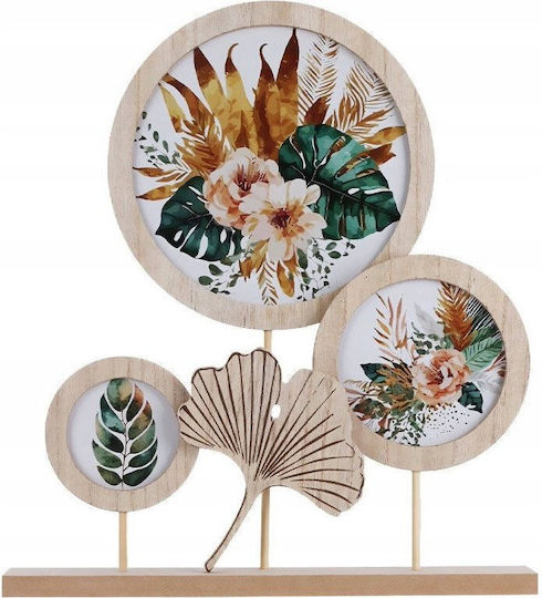 Round Photo Frame 3 Pictures Ø 7.5 Cm Ø 10.5 Cm Ø 17 Cm