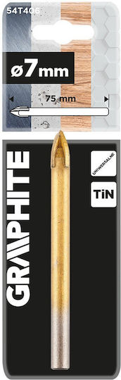 Graphite Τρυπάνι Τιτανίου 7mm