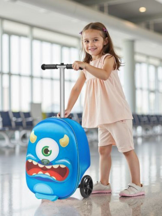 Vevor Παιδική Βαλίτσα Ταξιδίου Καμπίνας Blue με 4 Ρόδες