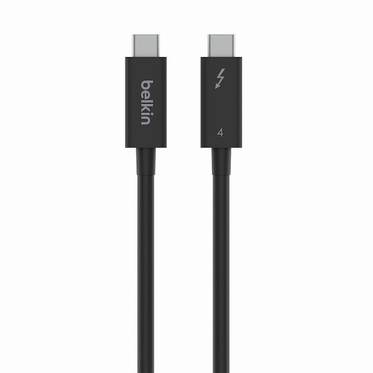 Belkin Редовна Thunderbolt 4 Кабел 100W Черен 1м