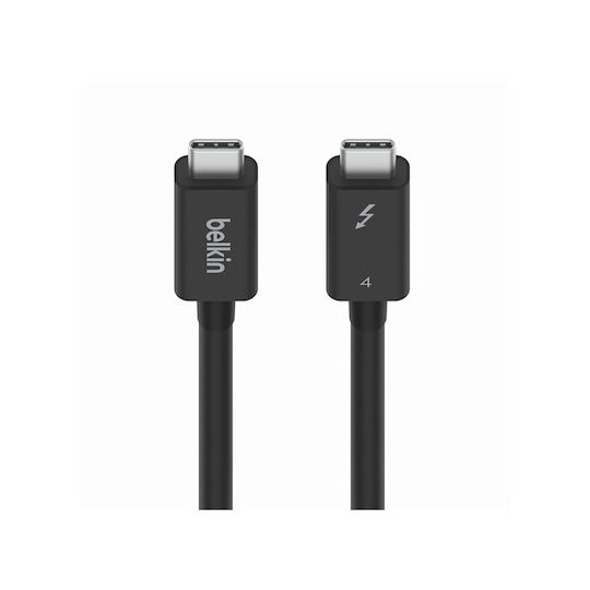 Belkin Редовна Thunderbolt 4 Кабел 100W Черен 1м