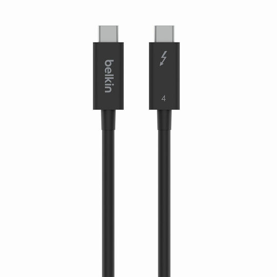 Belkin Редовна Thunderbolt 4 Кабел 100W Черен 1м