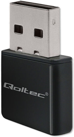 Qoltec USB Netzwerkadapter mit Drahtloser Verbindung Wi-Fi 300Mbps