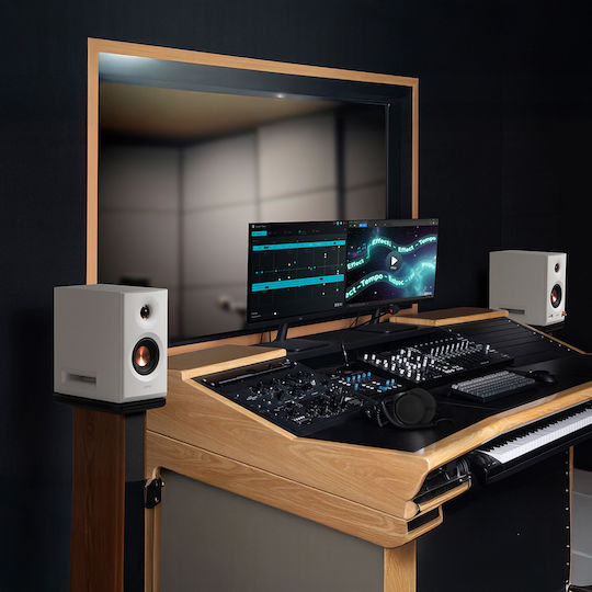Edifier MR5 Boxe Studio Monitor 5" 110W (Pereche) Albe