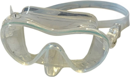 XDive Taucher Maske Silikon Rainbow Transparent