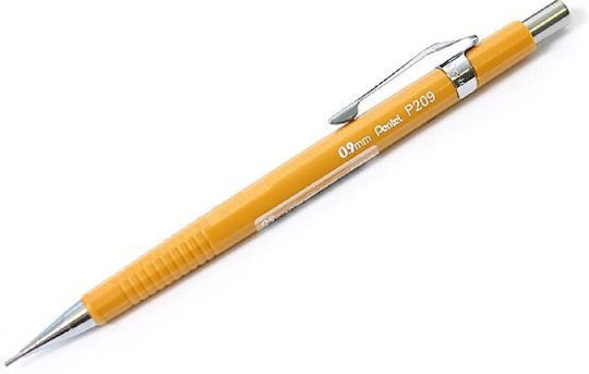 Pentel P209 Mechanical Pencil for Drawing Metallic 1pcs Orange