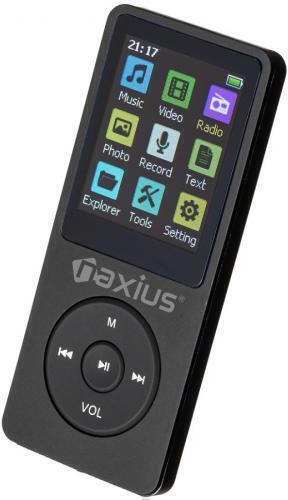 Naxius MP3 Player (8GB) with TFT Screen 1.8" Black
