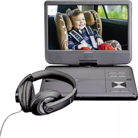 Lenco DVP-1010BK Φορητό DVD Player με Οθόνη 10"