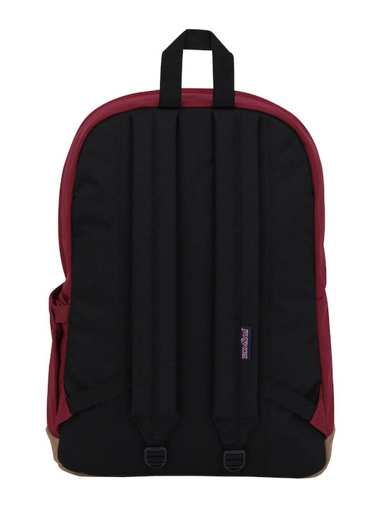 Jansport Σχολική Τσάντα Πλάτης Κόκκινη με Θήκη για Παγούρι 31lt
