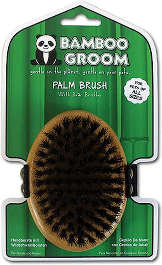 Bamboo Groom Bürste Hunde zur Fellpflege