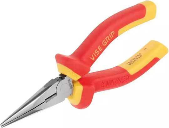 Irwin Electrician's Long Nose Pliers Straight with Long Beak 150mm Cutting Plier Straight Electrician Length 150mm