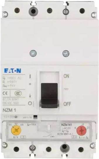 Eaton Automatischer Schutzschalter 100A Dreipolig AC/DC 265722