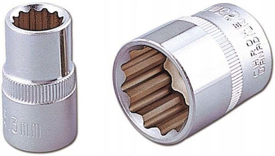 Honiton Socket Καρυδάκι με Καρέ Υποδοχής 1/2" Διάμετρος 1/2" / 36