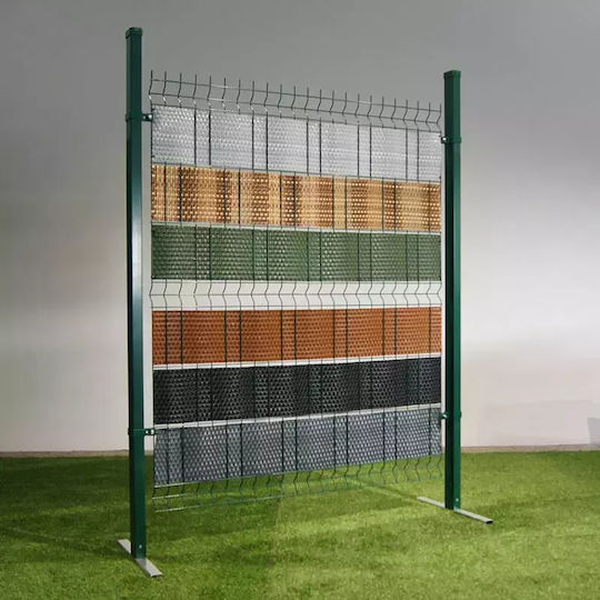 Rattan Art Материал За Ограда На Градина Сив
