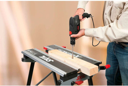Skil 6002CA Impact Drill 500W with 3 drills