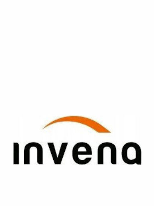 Invena Αναμεικτική Μπαταρία Νιπτήρα Μαύρη