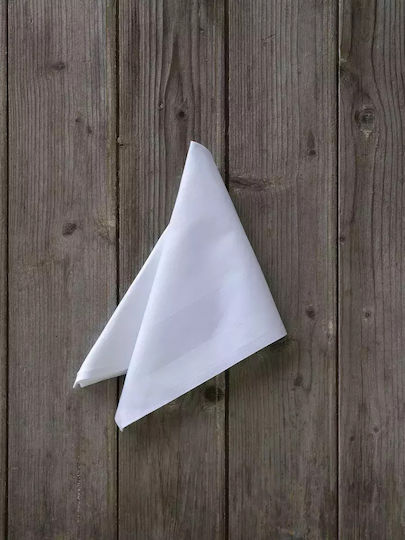 Sprintzio Πετσέτα Φαγητού Λευκό 53x53cm