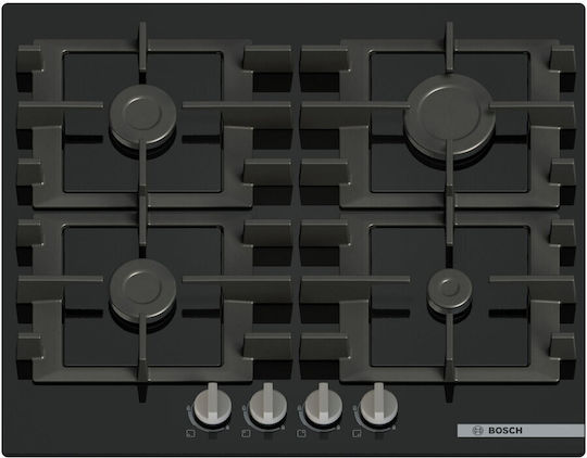 Bosch Serie 4 Natural Gas Cooktop Autonomous 60x52εκ.